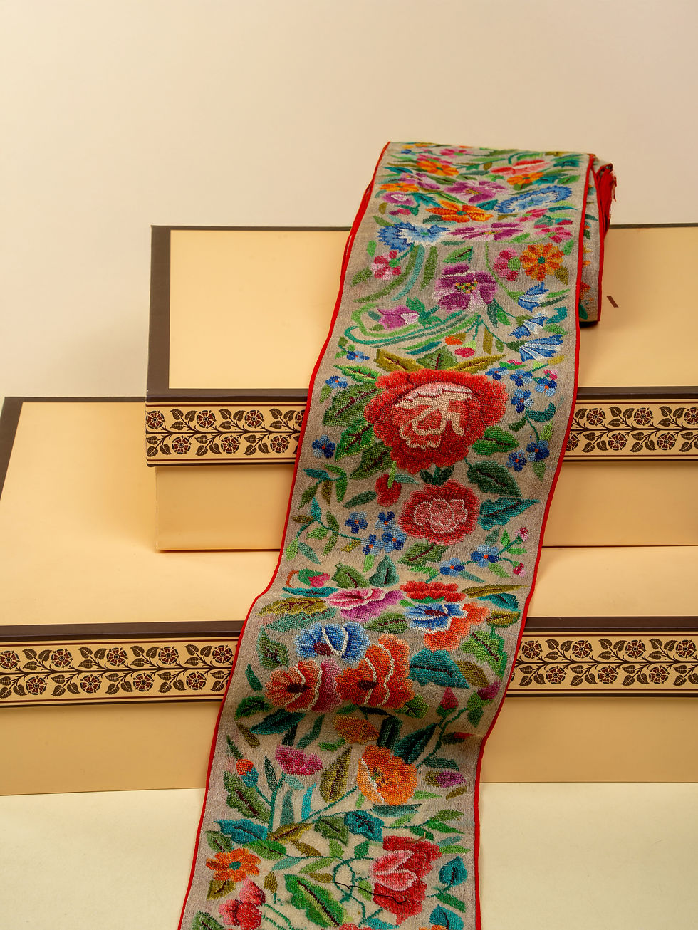 Thumbnail: Golden Tissue Petit Point Border