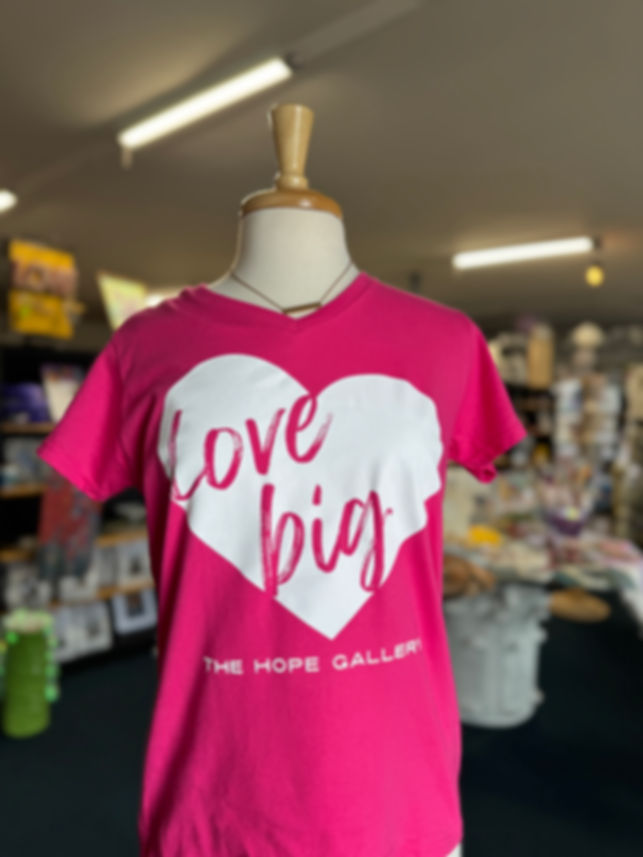 Love Big V-Neck (pink)