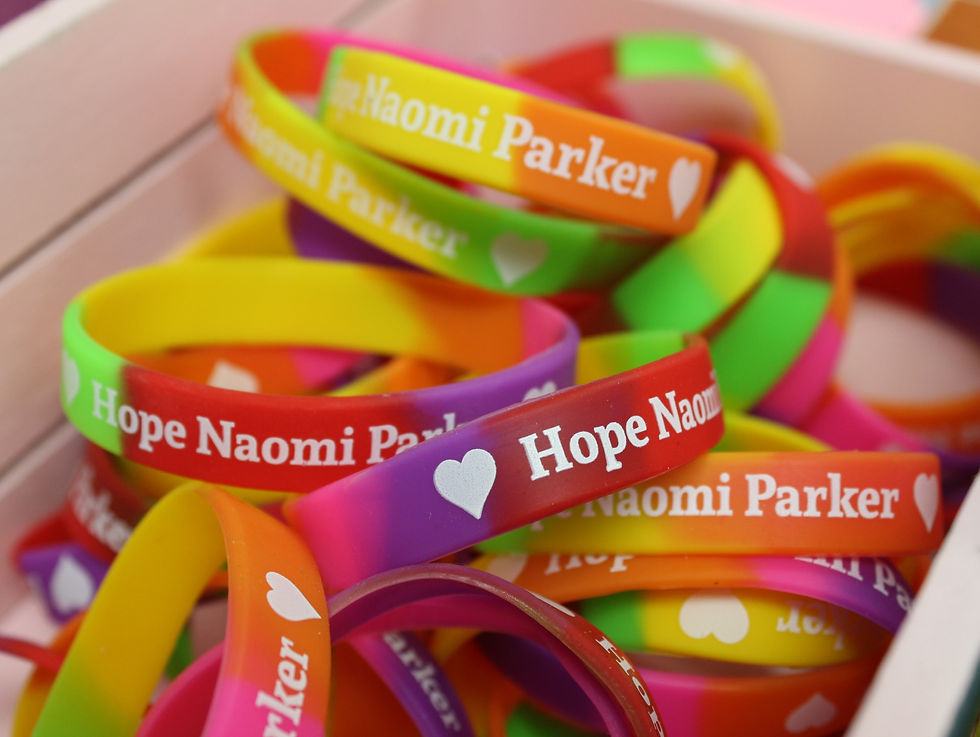 Thumbnail: Hope Parker rubber wristband