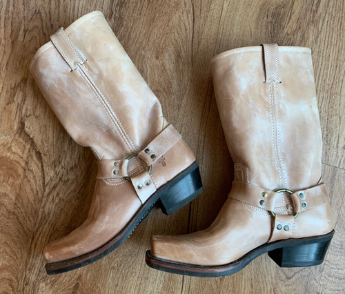 frye distressed boots