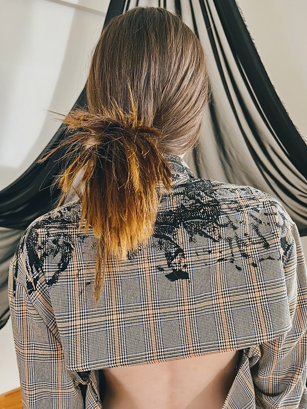 Thumbnail: THE BAREBACK SHIRT - HOUNDSTOOTH PLAID