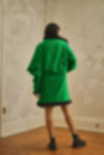 Thumbnail: THE ROB COAT -  CASHMERE/MONGOLIAN FAUX FUR