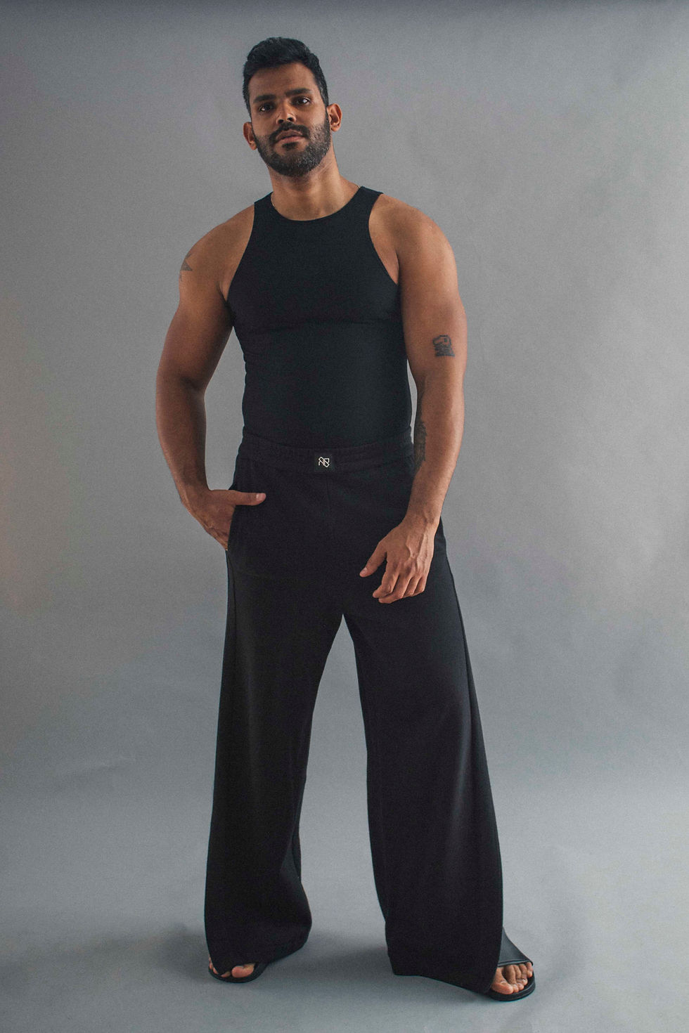 Thumbnail: RACER TANK - BLACK