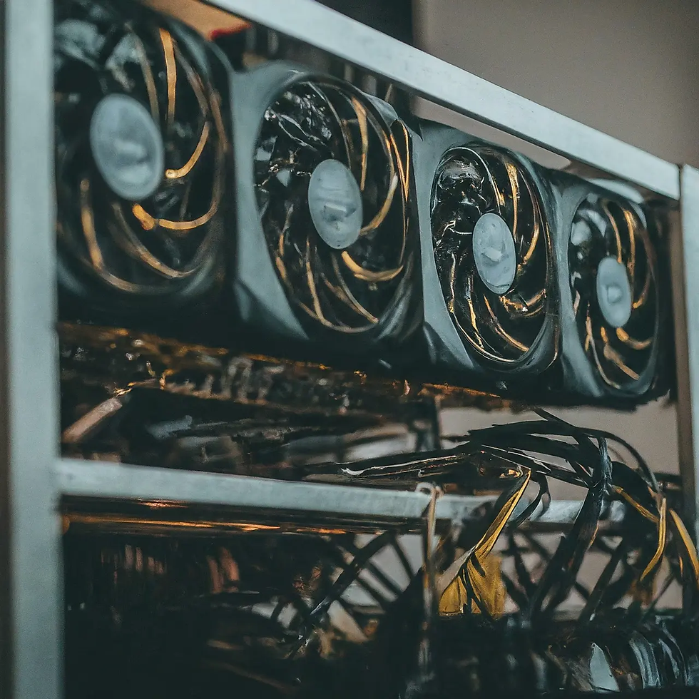 Hydro cooling Bitcoin miner