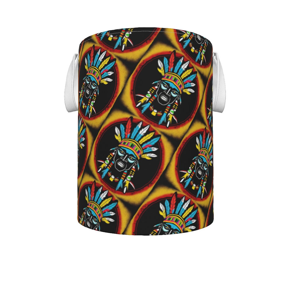 Blood Linez All-Over Print Foldable Laundry Basket