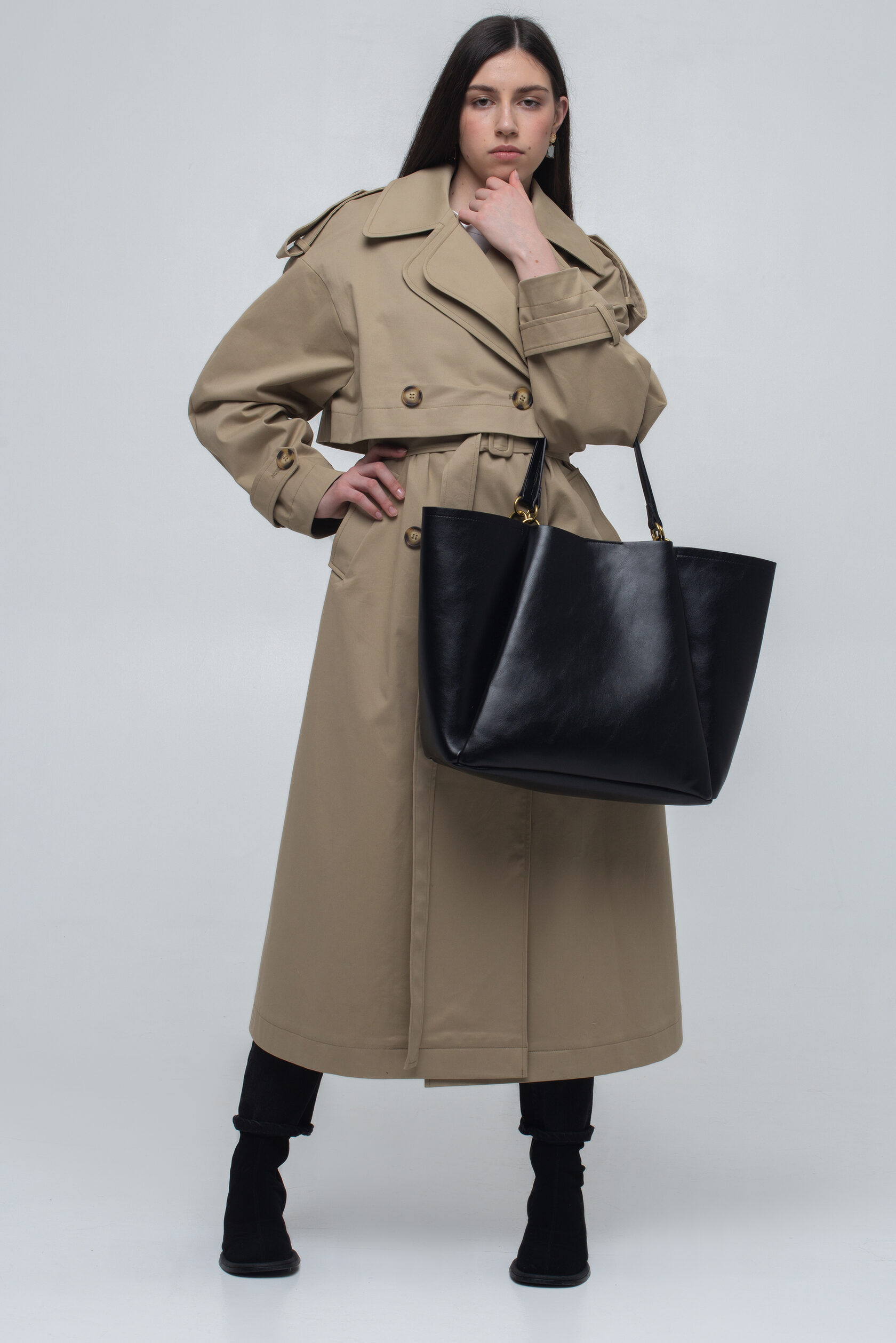 3 in 1 Trechcoat BERGEN - Sand