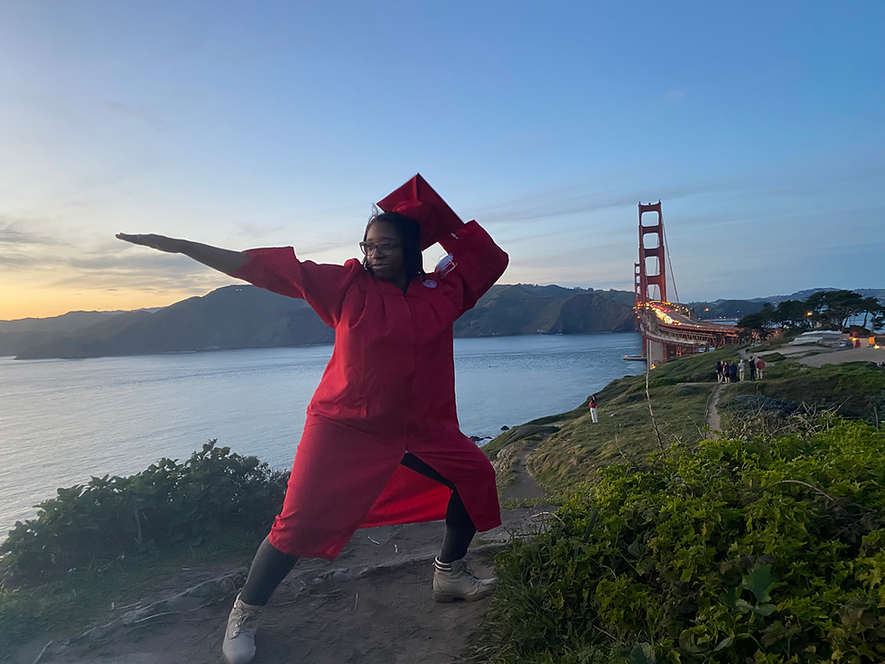 Grad pic in San Francisco