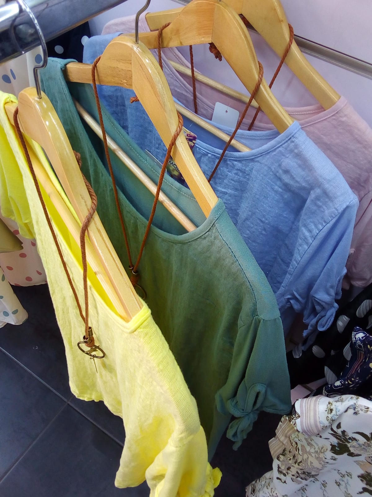 Blusas de lino