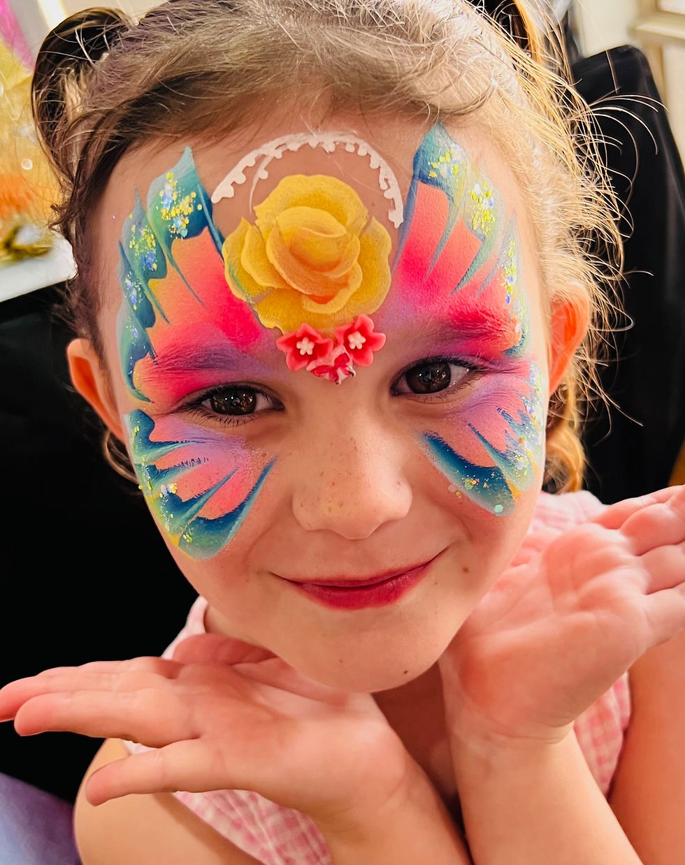 butterfly face painting Melton