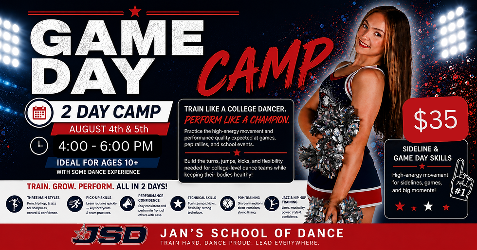 Game Day Camp