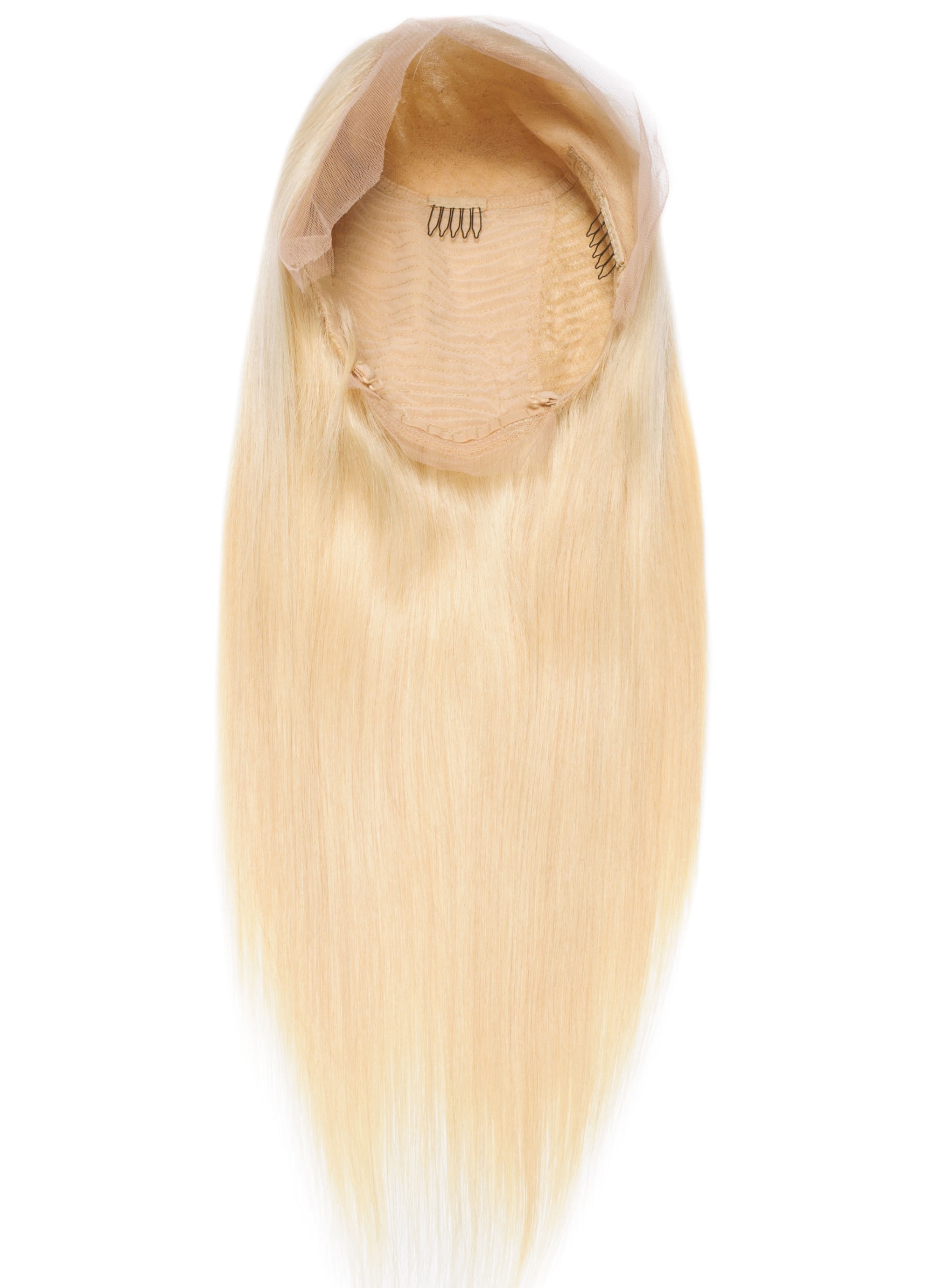 613 13x4 Transparent Lace Straight Frontal Wig