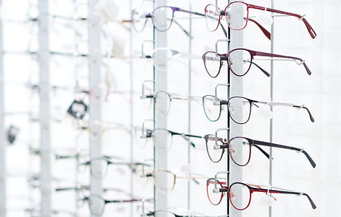 collection of designer frames at eye care centre