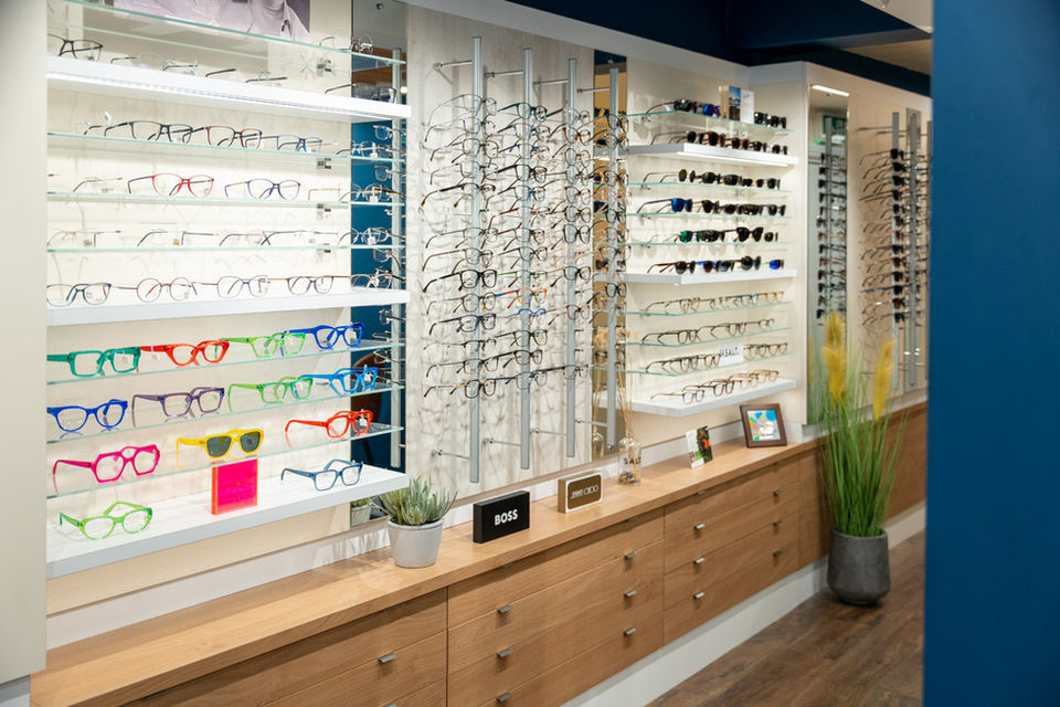 Norville-Independent-Eyecare Glasses Display Area