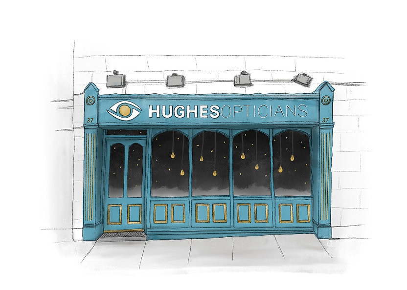 Hughes Front Sketch