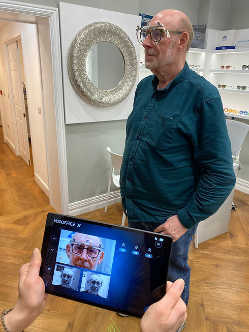 visioffice styling at Juul & Payne Opticians