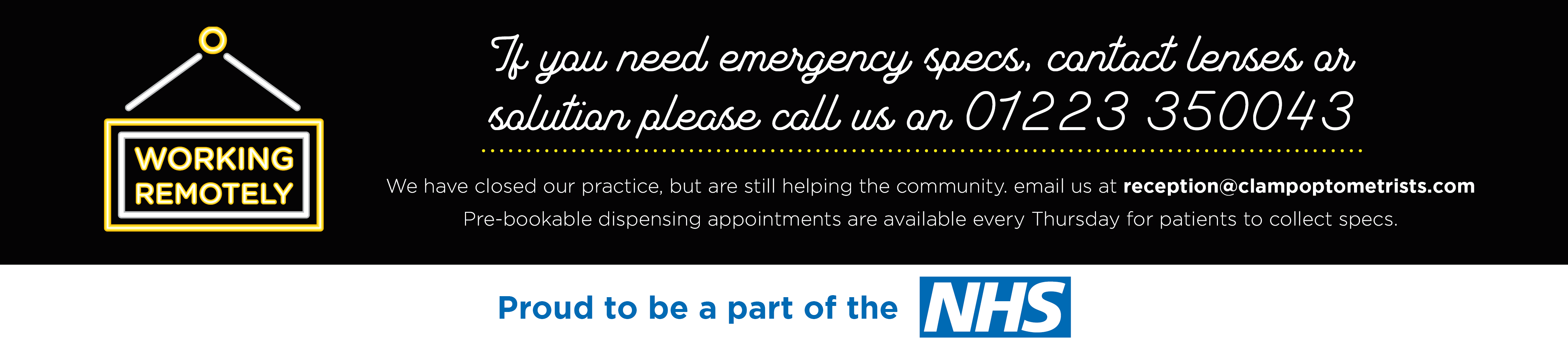 Opticians Cambridge (Clamp Optometrists) Established Over 100 Years