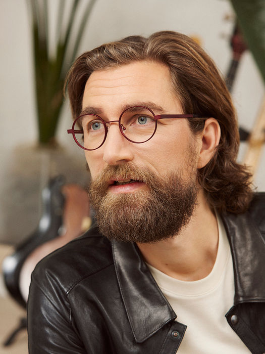Man Wearing Prodesign Denmark Eyewear
