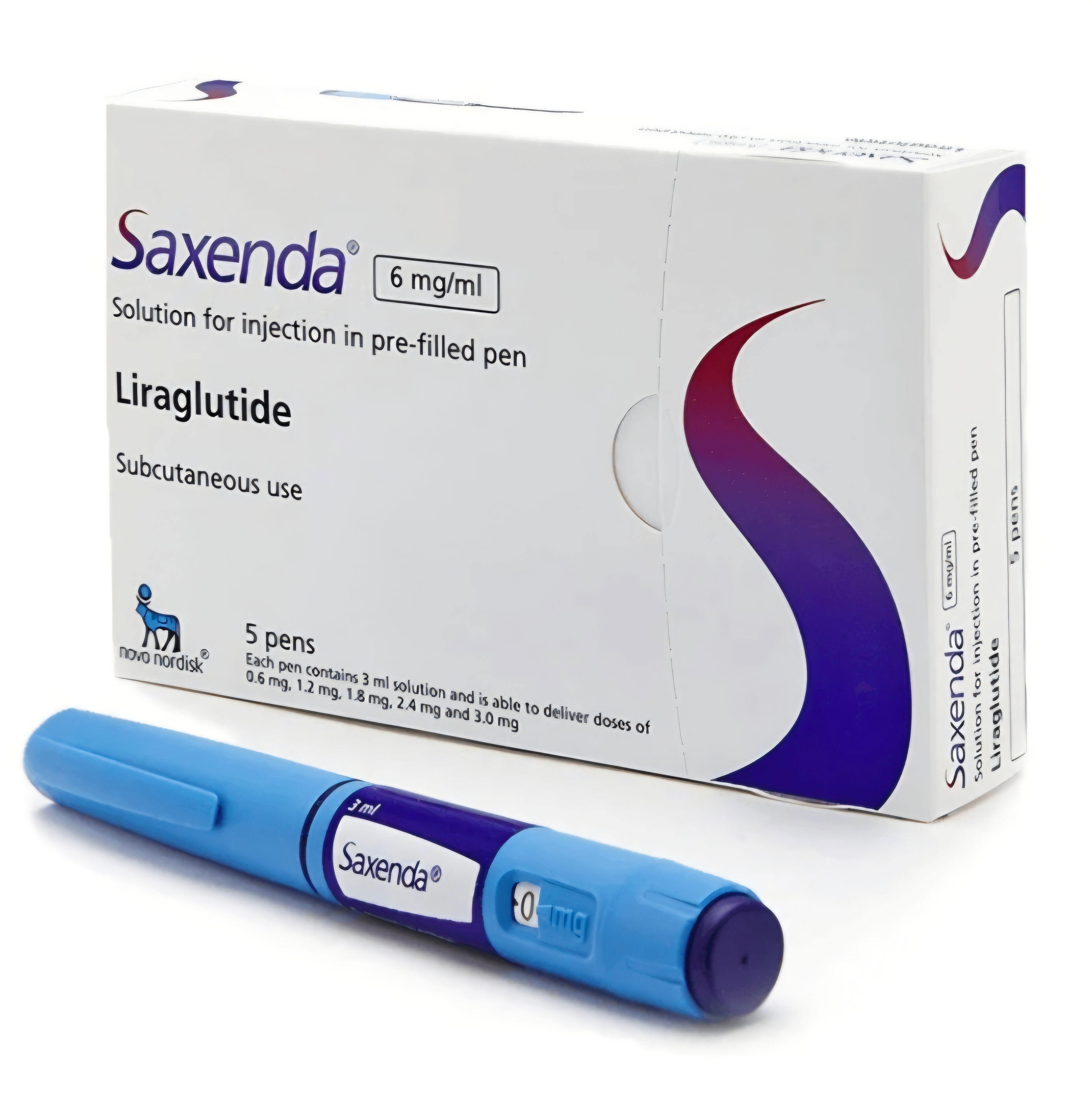 SAXENDA WEIGHT LOSS (SOLD PER PEN) LIRAGLUTIDE