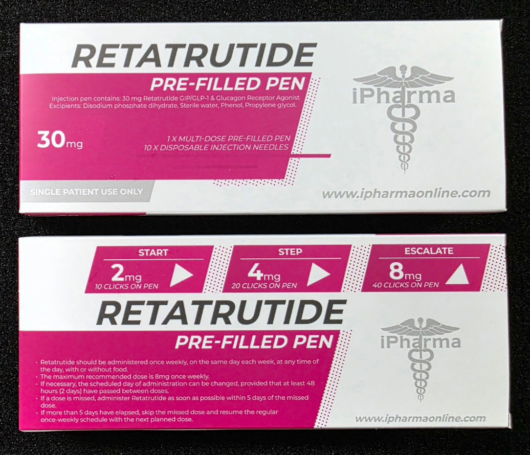 IPHARMA RETATRUTIDE COMPOUND PEPTIDE PEN 30MG 1.5ML