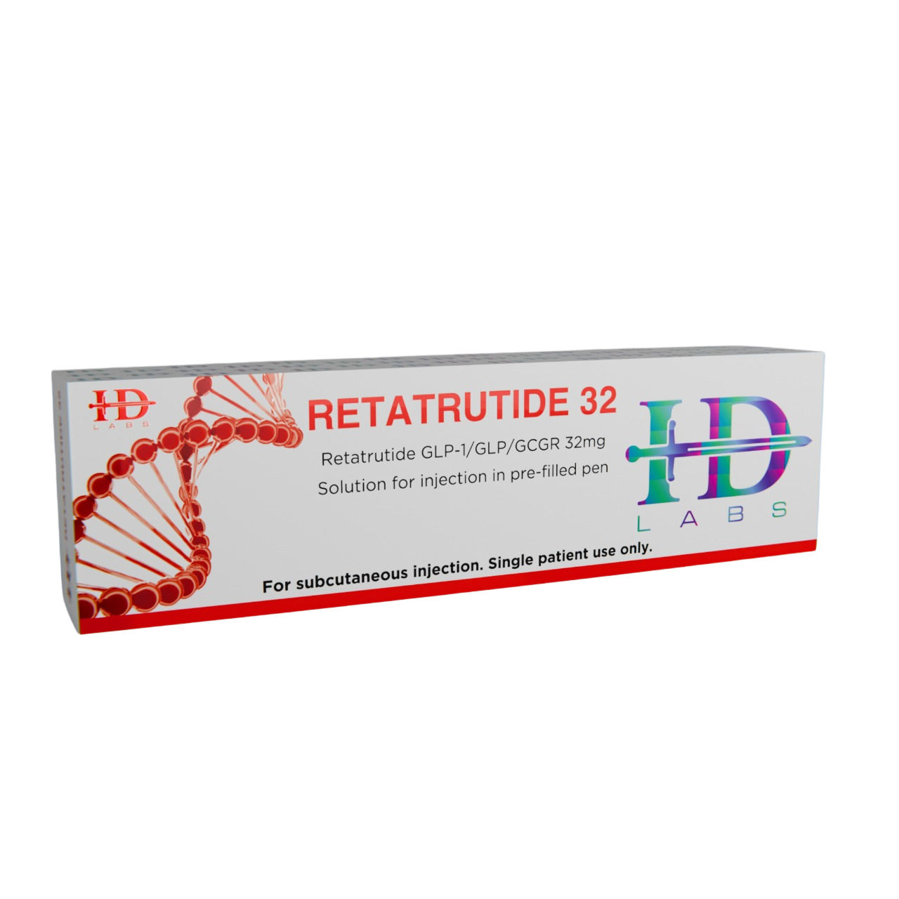 HD LABS RETATRUTIDE COMPOUND PEPTIDE PEN 32MG