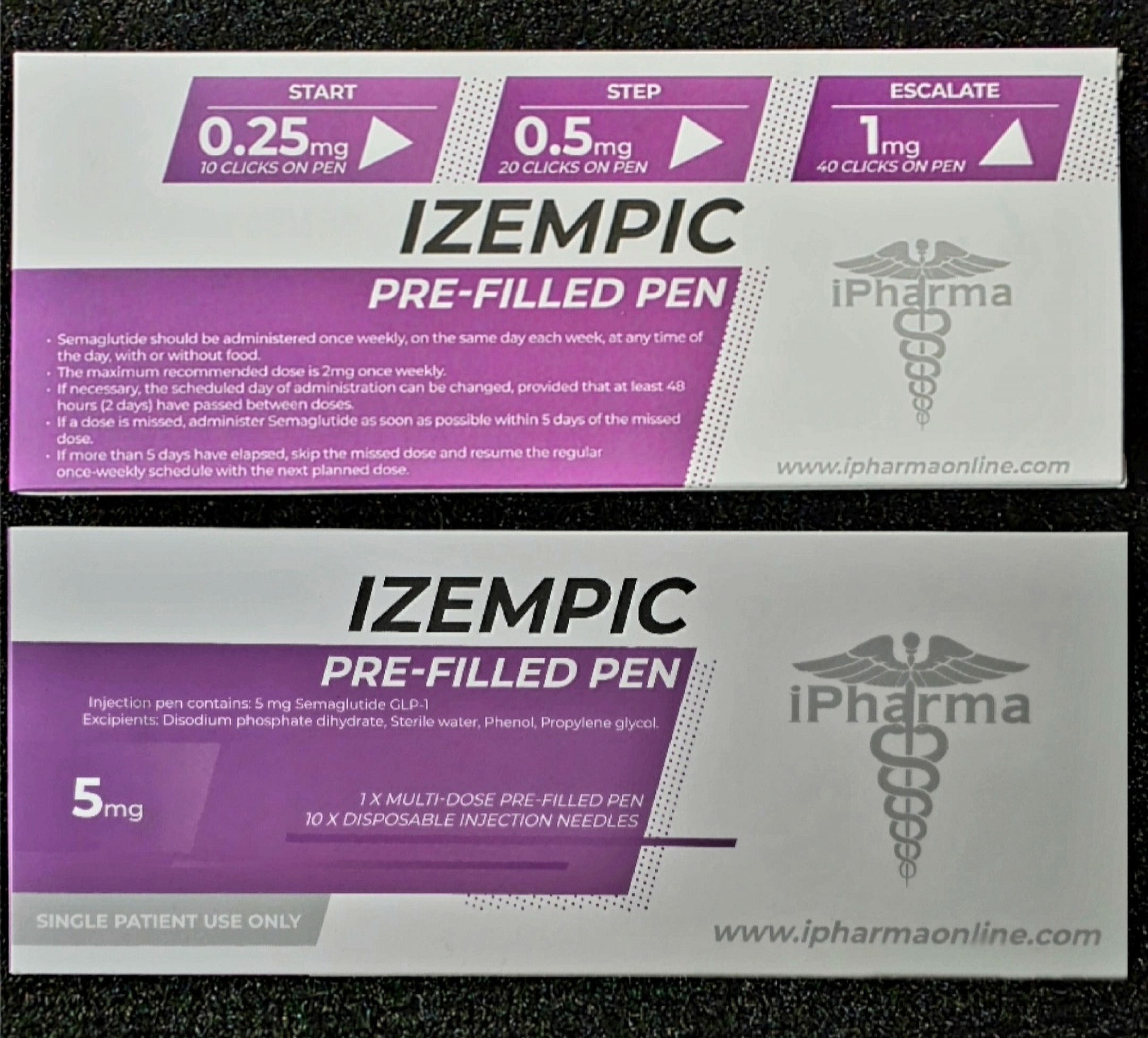 IPHARMA IZEMPIC COMPOUND PEPTIDE PEN 5MG 2ML