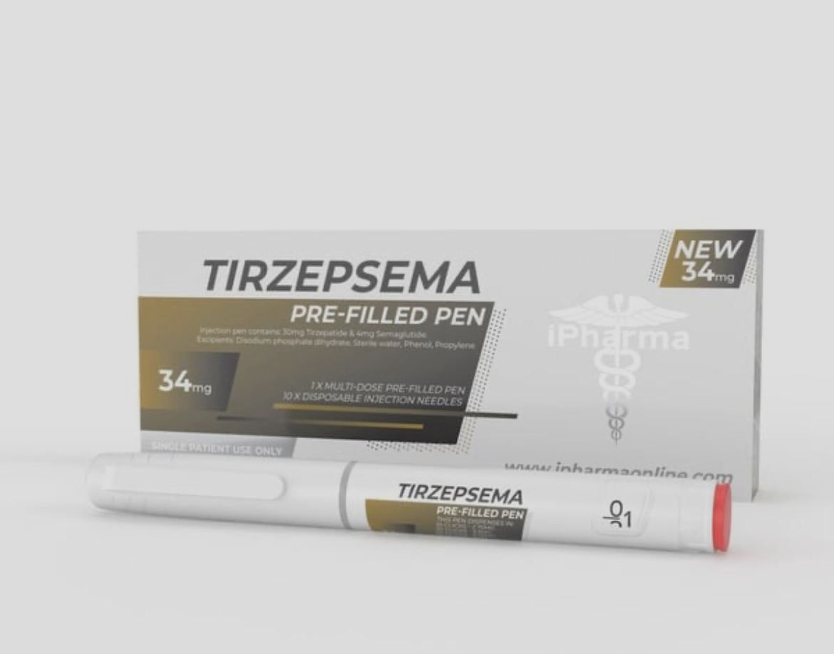 iPHARMA HYBRID COMPOUND PEPTIDE PEN 34MG 1.8ML (Semaglutide+Tirzepatide)