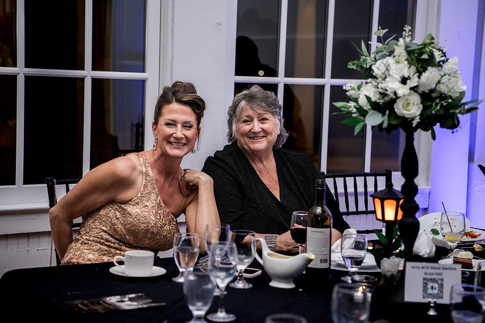 Custom-designed details created by SIXTY55 for the Auburn Community Hospital 2025 Gala.