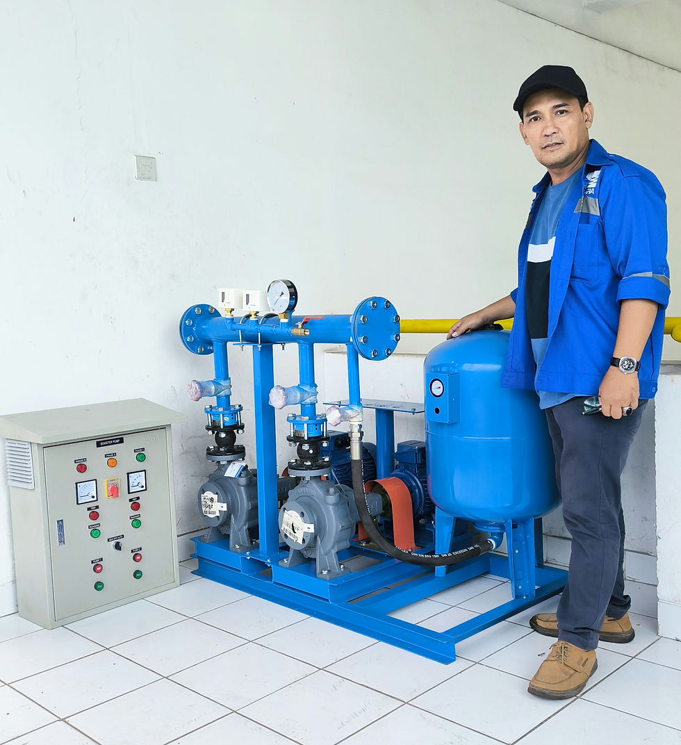 PROYEK PERGANTIAN POMPA RS FATMAWATI JAKARTA