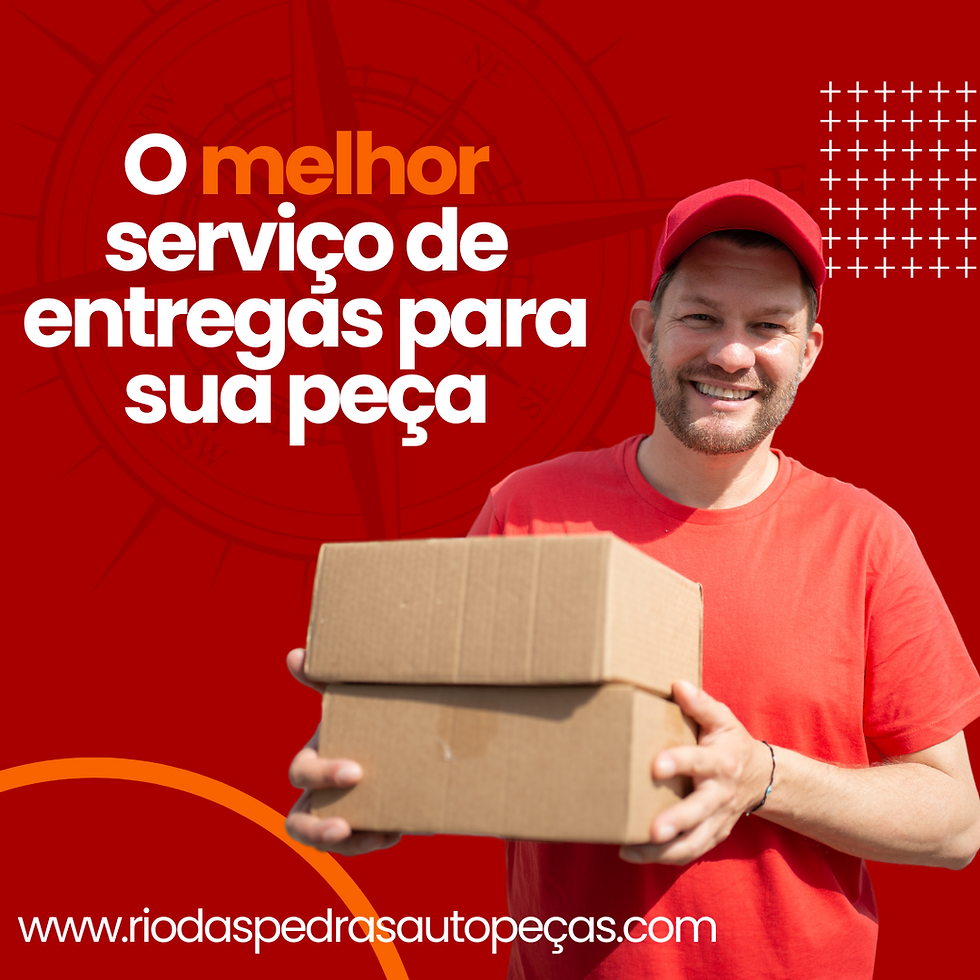 O melhor serviço de entregas para sua peça