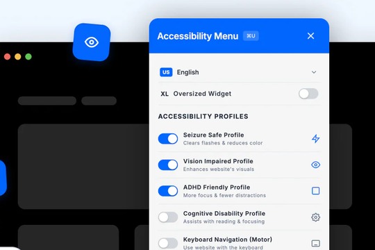 Inclusify Accessibility banner