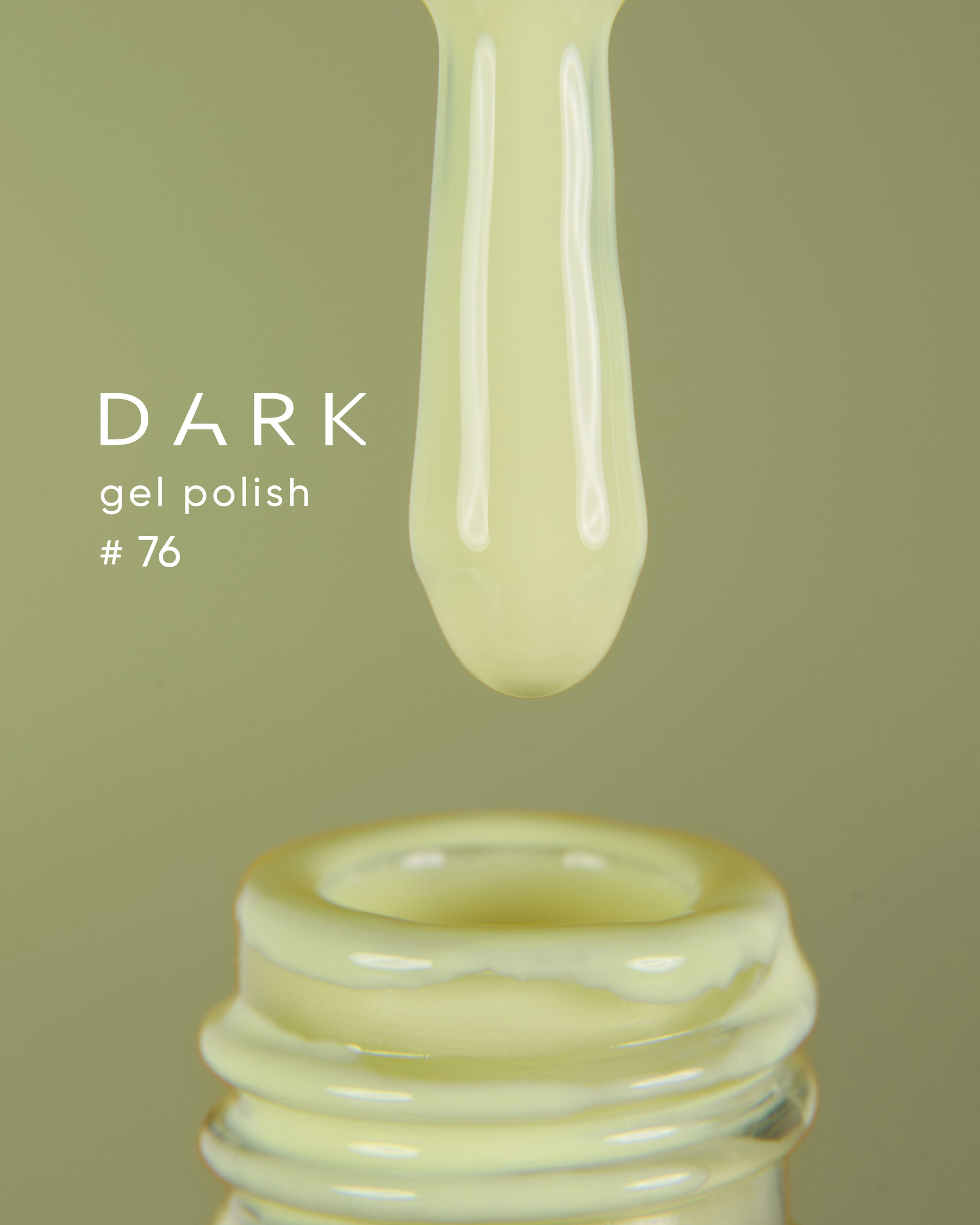 DARK Gel Polish 076, 6 ml