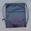 Miniaturbild: Premium Gymsack - "schwarz"