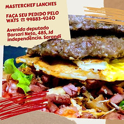 Masterchef Lanches