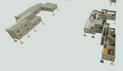 3D View of Compound Villas