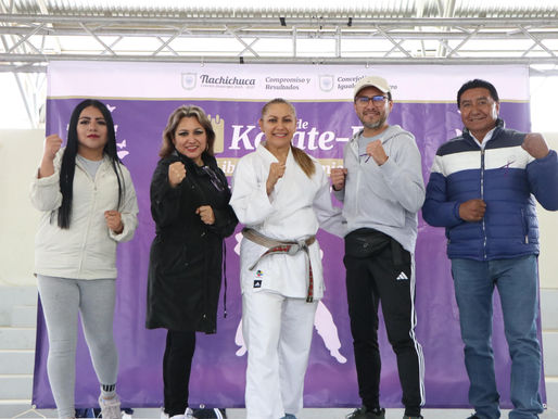 Empoderamiento en Tlachichuca: Yadira Lira encabeza taller de Karate Do “Libres y en Movimiento”