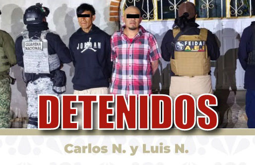 Operativo en Atlixco deja dos detenidos y aseguramiento de droga y arma de fuego