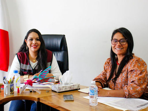 Unidad por Cholula: Tonantzin Fernández y Berenice Porquillo fortalecen lazos institucionales
