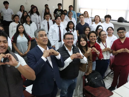 ¡Casi lista! Supervisan avance del 95% en la Universidad de la Salud de Izúcar de Matamoros