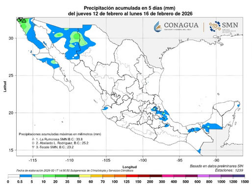 Frente Frío 36: Puebla se prepara ante lluvias y bajas temperaturas