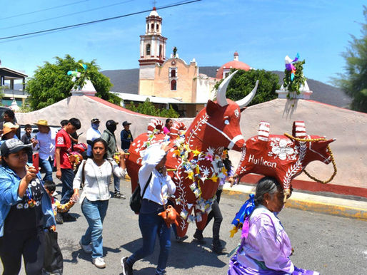 ¡Tradición y alegría en San Juan Huiluco! Invitan al Baile de los Toritos de Agua de Gloria
