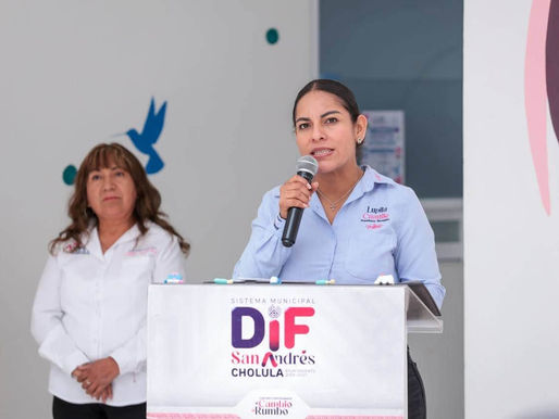 Salud al alcance de todos: Inaugura Lupita Cuautle la Farmacia Comunitaria del DIF San Andrés Cholula