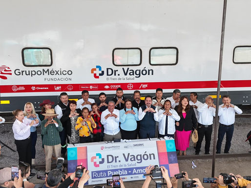 ¡Salud sobre Ruedas en Amozoc! Severiano de la Rosa y el Dr. Vagón Brindan Servicios Gratuitos