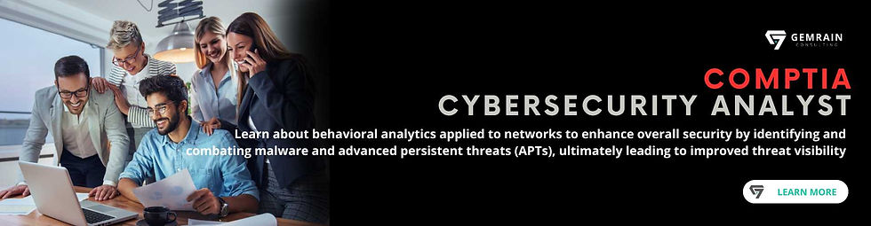  CompTIA Cybersecurity Analyst