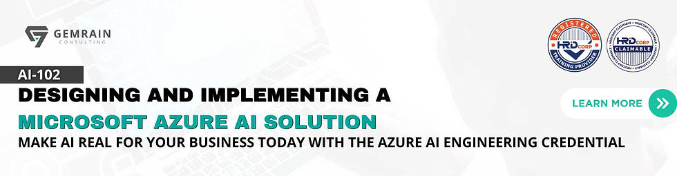 Designing and implementing a Microsoft Azure AI Solution