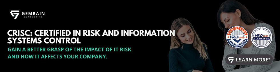 Certified in Risk and Information Systems Control
