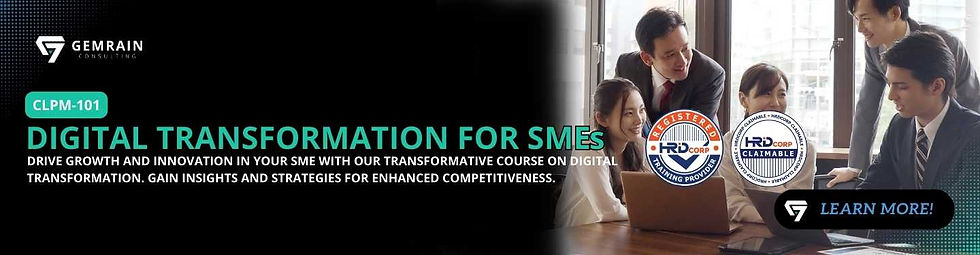 CLPM-101 Digital Transformation for SMEs
