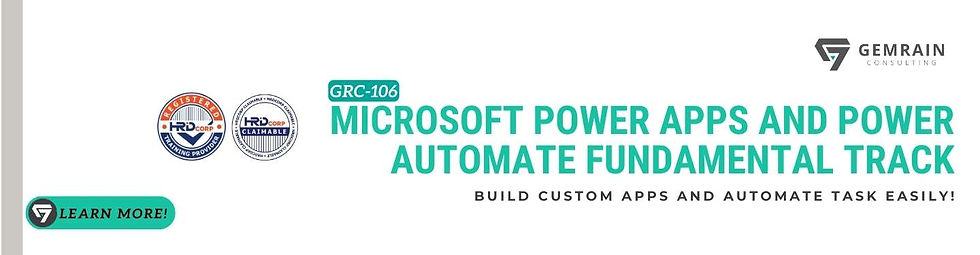 Microsoft Power Apps And Power Automate Fundamental Track