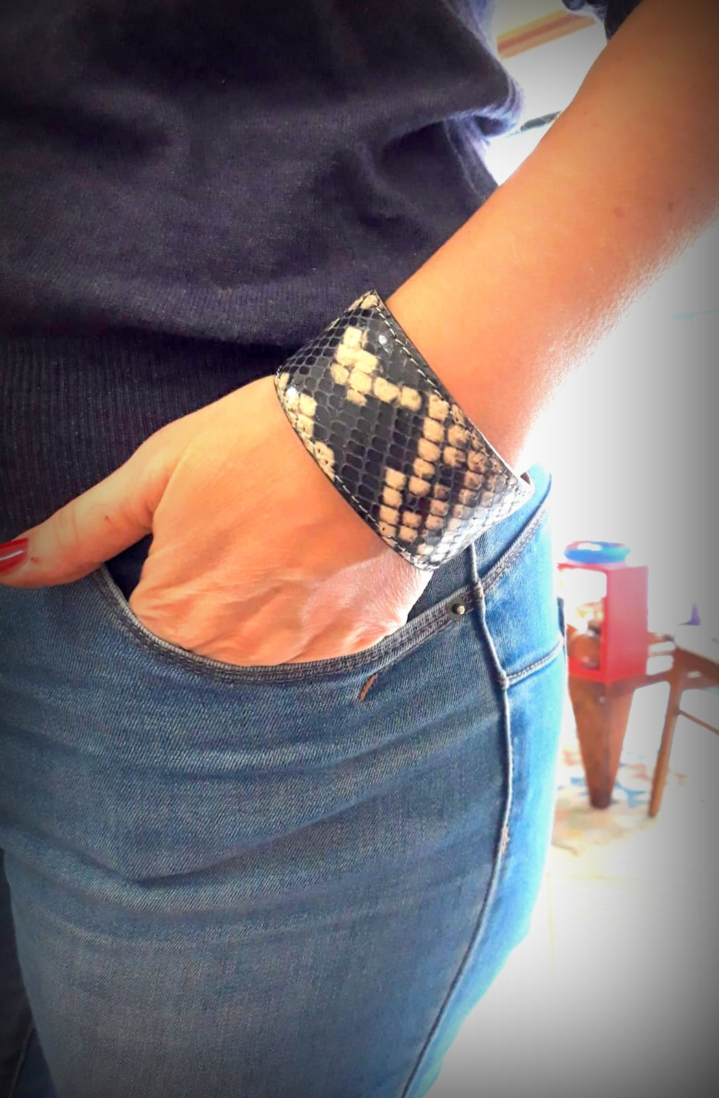 Bracciale in pelle