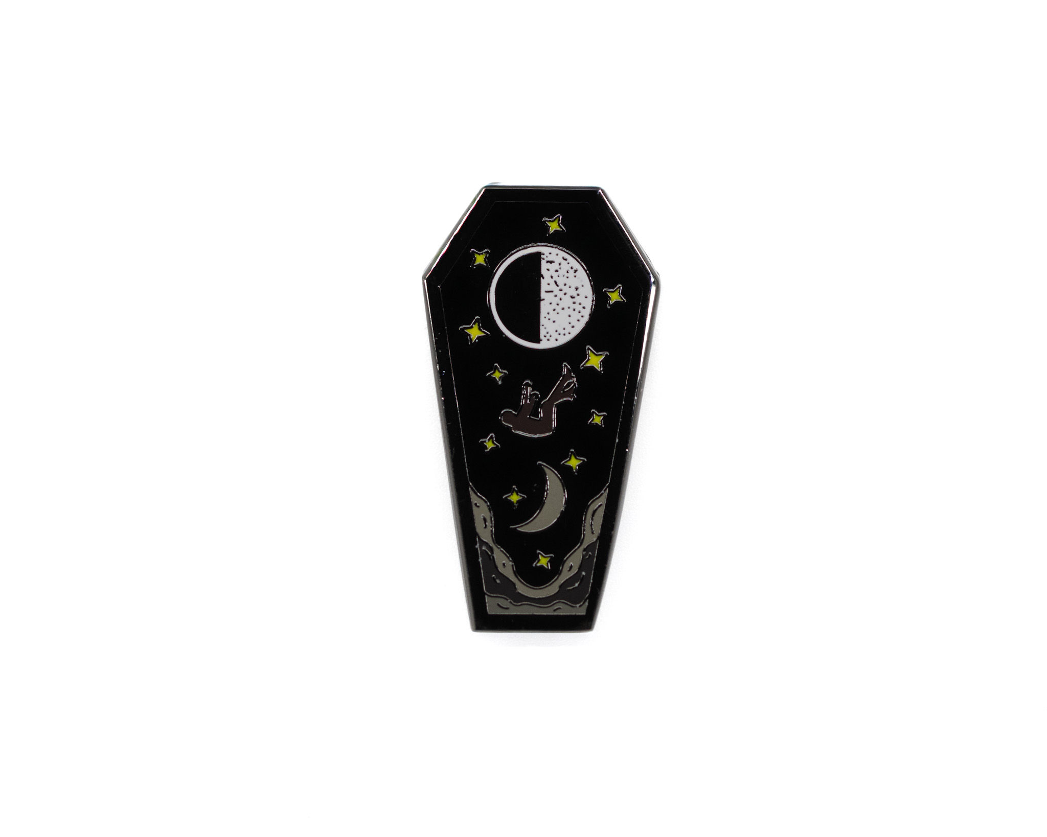 Grit & Stones x The Portal Coffin Hard Enamel Pin