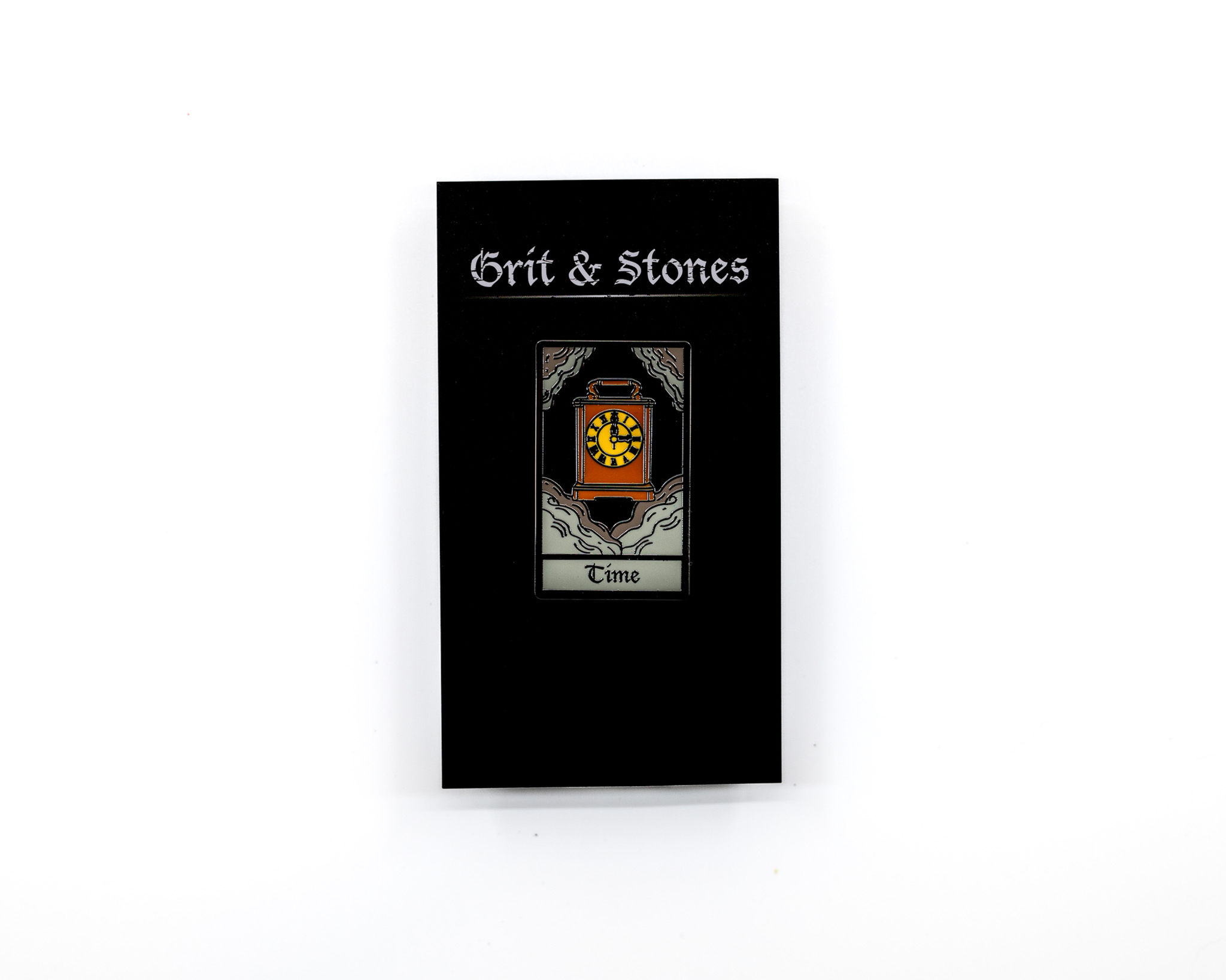 Grit & Stones x The Portal Clock Hard Enamel Pin